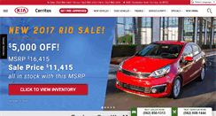 Desktop Screenshot of kiacerritos.com